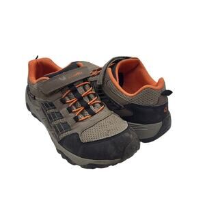 Merrell Moab Youth 7M EU38 Hiking Shoes Voyager Low Tan Unisex Boys Girls Trail